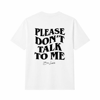 PLEASE DON`T TALK TO ME Oversize Majica PLEASE DON`T TALK TO ME Oversize Majica